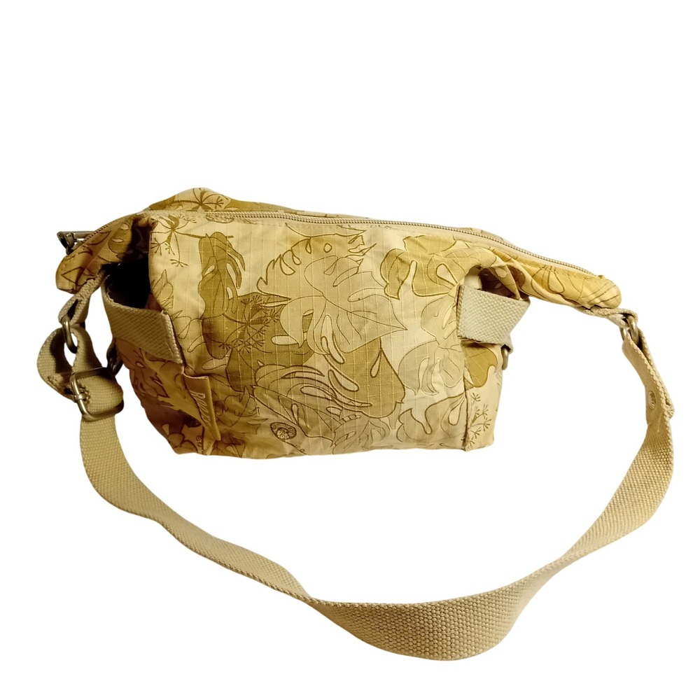 Vintage Y2K Roots Floral Print Shoulder‎ Bag Crossbody Purse Canvas Boho Read
